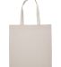 OAD Bags OAD113R Midweight Recycled Tote Bag in Recycled natural front view