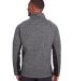Spyder 187330 Constant Full-Zip Sweater Fleece Jac in Black heather/ black back view