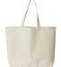OAD Bags OAD108R Jumbo Recycled Midweight Gusseted in Recycled natural back view
