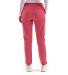 Onna NN600 Women's Relentless Stretch Cargo Scrub  in Calm pink back view