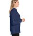 HUK  H615006 Women's Tide Point Long Sleeve Shirt in Naval academy side view