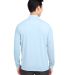 Swannies SWM500 McKinnon Quarter-Zip Pullover in Sky back view