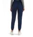 Onna NN610 Women's Energized Stretch Jogger Scrub  in Navy back view