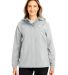 HUK  H640027 Women's Storm Rain Jacket in Harbor mist front view