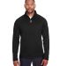 Spyder S16561 Constant Half-Zip Sweater in Black/ black front view