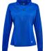 Spyder S16798 Women's Freestyle Half-Zip Pullover in Electric blue front view