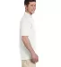 Jerzees J100 Adult Cotton Jersey Polo in White side view