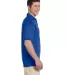 Jerzees J100 Adult Cotton Jersey Polo in Royal side view