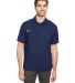 Under Armour 1351360 Motivate Coach Woven Shirt in Midnight navy/ white front view