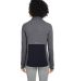Spyder s17299 Women's Pursuit Jacket in Black heather/ black back view