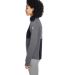 Spyder s17299 Women's Pursuit Jacket in Black heather/ black side view