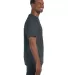 Jerzees 29 Adult 50/50 Blend T-Shirt in Black heather side view