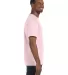 Jerzees 29 Adult 50/50 Blend T-Shirt in Classic pink side view