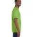 Jerzees 29 Adult 50/50 Blend T-Shirt in Kiwi side view