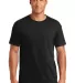 Jerzees 29 Adult 50/50 Blend T-Shirt in Black front view
