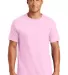 Jerzees 29 Adult 50/50 Blend T-Shirt in Classic pink front view