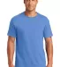 Jerzees 29 Adult 50/50 Blend T-Shirt in Columbia blue front view