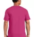 Jerzees 29 Adult 50/50 Blend T-Shirt in Cyber pink back view