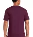 Jerzees 29 Adult 50/50 Blend T-Shirt in Maroon back view