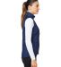 Zero Restriction L324L Women's Tess Hybrid Vest in Storm side view