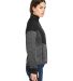 Spyder S17741 Women's Passage Sweater Jacket in Polar powdr/ black side view