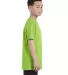 29B Jerzees Youth Heavyweight 50/50 Blend T-Shirt in Neon green side view