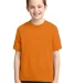 29B Jerzees Youth Heavyweight 50/50 Blend T-Shirt in Tennessee orange front view