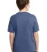 29B Jerzees Youth Heavyweight 50/50 Blend T-Shirt in Vintage heather blue back view