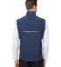Zero Restriction W1009Z Full-Zip Vest in Navy back view