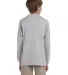 29BL Jerzees Youth Long-Sleeve Heavyweight 50/50 B in Oxford back view