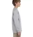 29BL Jerzees Youth Long-Sleeve Heavyweight 50/50 B in Oxford side view