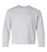 29BL Jerzees Youth Long-Sleeve Heavyweight 50/50 B in Ash front view