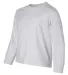 29BL Jerzees Youth Long-Sleeve Heavyweight 50/50 B in Ash side view