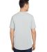 Under Armour 1376842 Team Tech™ T-Shirt in Mod grey light heather/ white back view