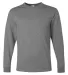 29LS Jerzees Adult Long-Sleeve Heavyweight 50/50 B Oxford front view