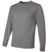 29LS Jerzees Adult Long-Sleeve Heavyweight 50/50 B Oxford side view