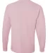 29LS Jerzees Adult Long-Sleeve Heavyweight 50/50 B Classic Pink back view