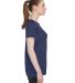 Under Armour 1376847 Women's Team Tech™ T-Shirt in Midnight navy/ white side view