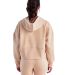 TriDri TD077 Women's Alice Half-Zip Hooded Sweatsh in Nude back view