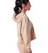 TriDri TD077 Women's Alice Half-Zip Hooded Sweatsh in Nude side view