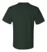 29MP Jerzees Adult Heavyweight 50/50 Blend T-Shirt Forest Green back view