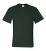 29MP Jerzees Adult Heavyweight 50/50 Blend T-Shirt Forest Green front view