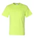 29MP Jerzees Adult Heavyweight 50/50 Blend T-Shirt Safety Green front view