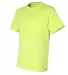 29MP Jerzees Adult Heavyweight 50/50 Blend T-Shirt Safety Green side view