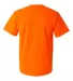 29MP Jerzees Adult Heavyweight 50/50 Blend T-Shirt Safety Orange back view