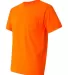 29MP Jerzees Adult Heavyweight 50/50 Blend T-Shirt Safety Orange side view