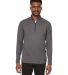Spyder S17916 Spyre Quarter-Zip Pullover in Black frost front view