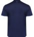 Swannies SW8900 Pace Polo in Midnight navy back view
