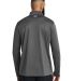 Under Armour 1376844 Team Tech™ Quarter-Zip Pull in Castlerock/ white back view