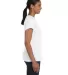 5680 Hanes® Ladies' Heavyweight T-Shirt White side view